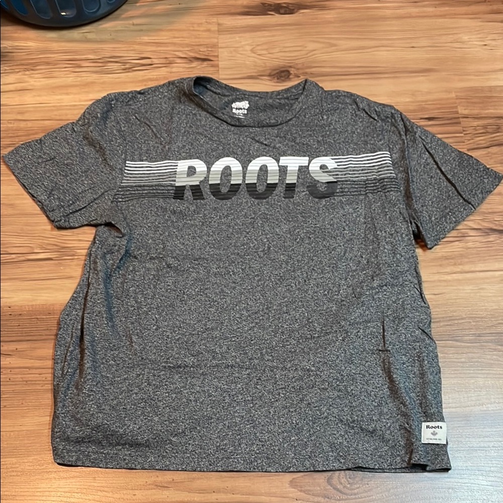 Roots Mens Gray T-Shirt